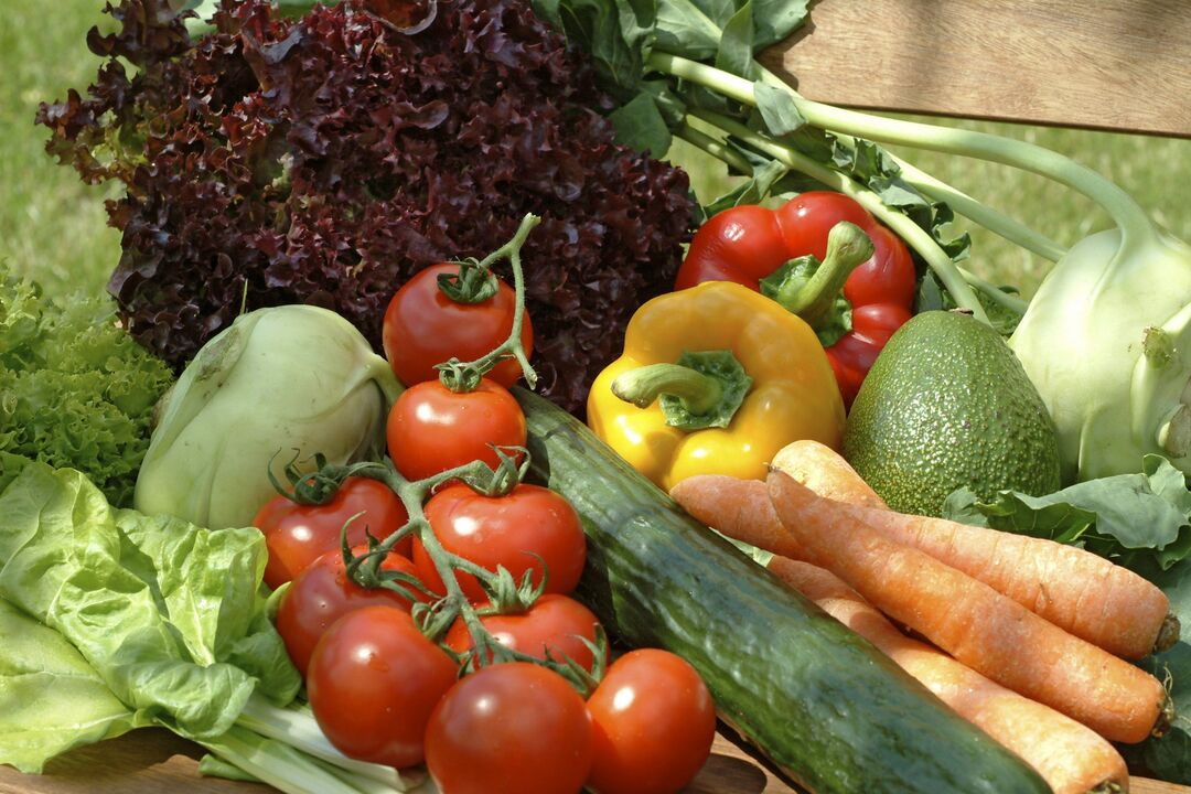 зеленчуци за растителна диета